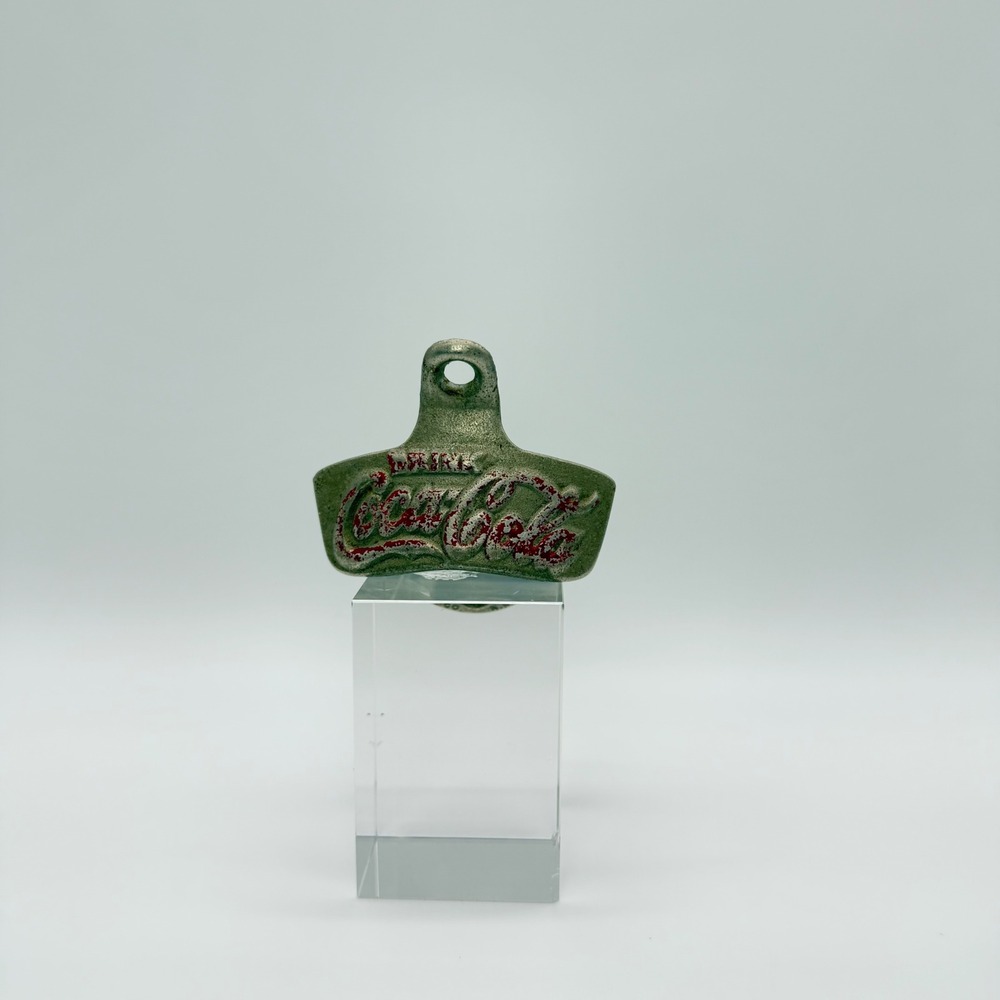 Vintage Coca-Cola Starr X Wall Mount Bottle Opener Brown Co USA Patent 2333088